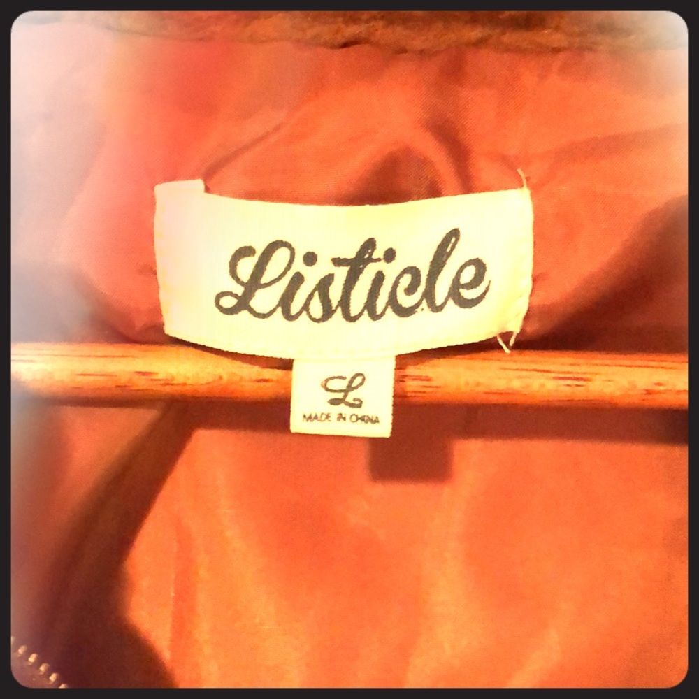 Burnt Orange Pullover/Jacket - image 3